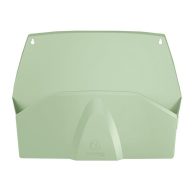   Fali rendszerező, 1 rekeszes, fekvő, 38,2x28,9x7,2 cm, EXACOMPTA "Autentik", zsályazöld