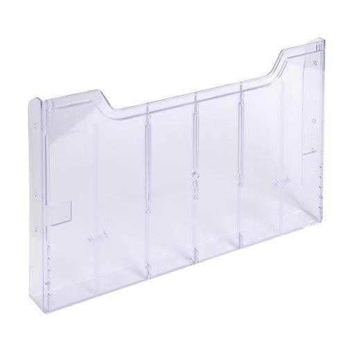 Katalógustartó elem, A4, fekvő, EXACOMPTA "Office", áttetsző, dupla