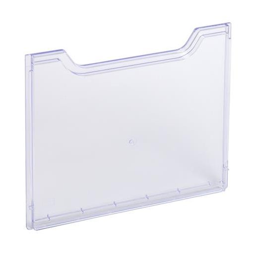 Előlap katalógustartóhoz, A4, fekvő, EXACOMPTA "Office", áttetsző