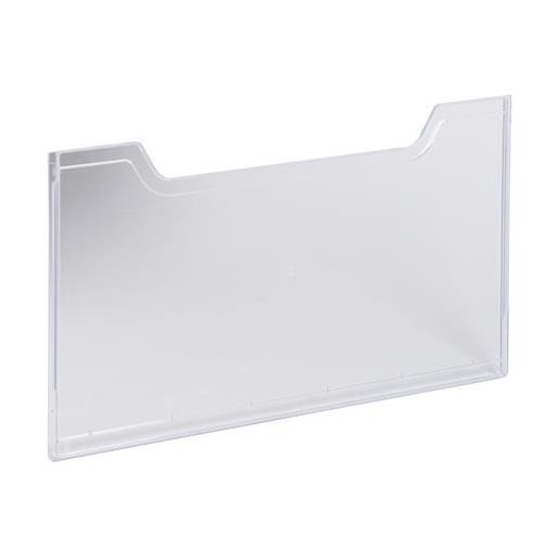 Előlap katalógustartóhoz, A4, fekvő, EXACOMPTA "Office", áttetsző