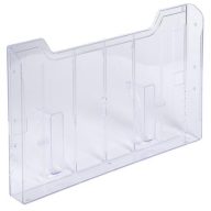   Katalógustartó fali elem, A4, fekvő, EXACOMPTA "Office", áttetsző