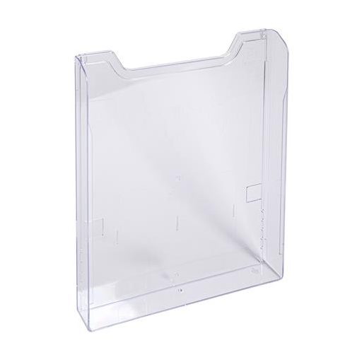 Katalógustartó elem, A4, álló, EXACOMPTA "Office", áttetsző, dupla