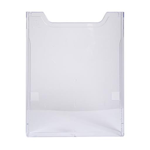 Katalógustartó elem, A4, álló, EXACOMPTA "Office", áttetsző, dupla