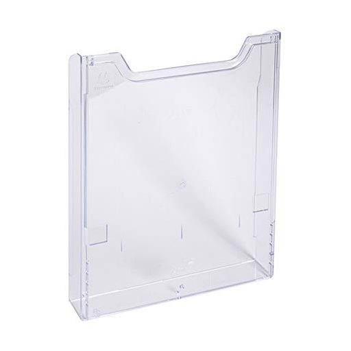 Katalógustartó elem, A4, álló, EXACOMPTA "Office", áttetsző, dupla