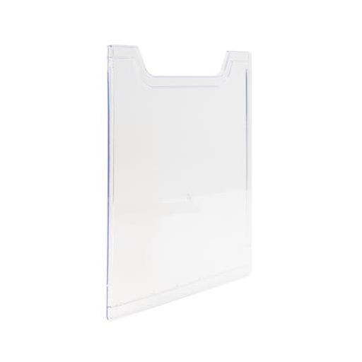 Előlap katalógustartóhoz, A4, álló, EXACOMPTA "Office", áttetsző