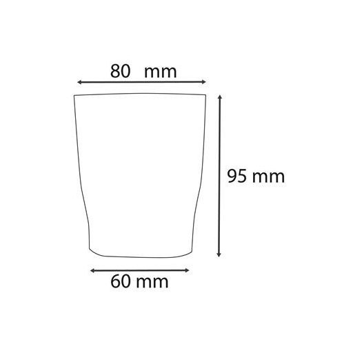 Írószertartó, EXACOMPTA "Linicolor", jégkék
