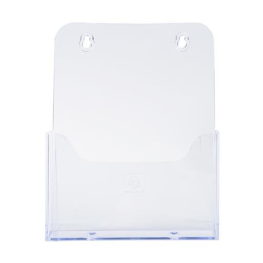 Katalógustartó, asztali, A5, álló, 1 rekeszes, EXACOMPTA "Office", áttetsző