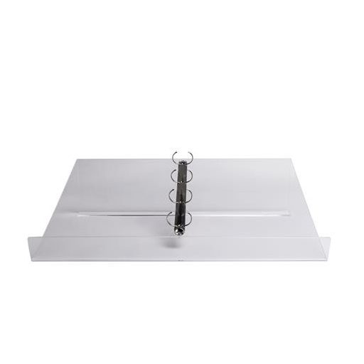 Dokumentumtartó állvány, gyűrűs, EXACOMPTA "Office", áttetsző