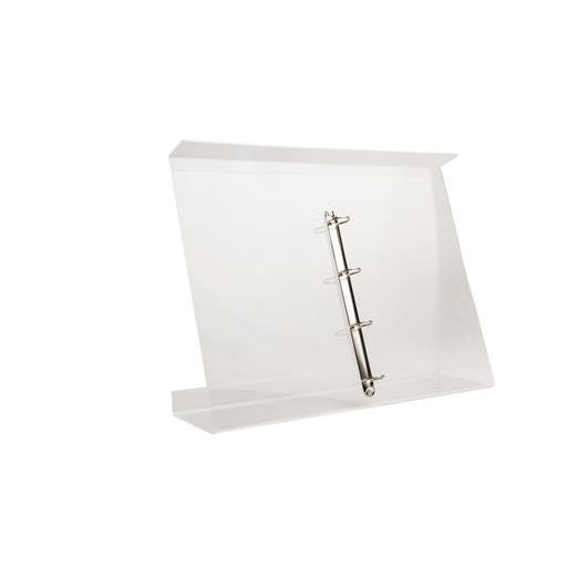 Dokumentumtartó állvány, gyűrűs, EXACOMPTA "Office", áttetsző