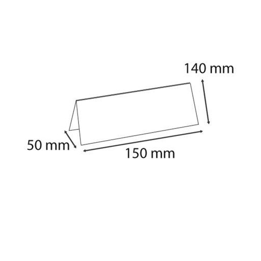 Névtábla tartó, asztali, A6, EXACOMPTA