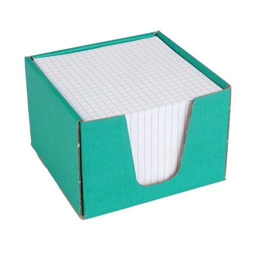 Kockatömb, 100x100 mm, adagolóval, kockás