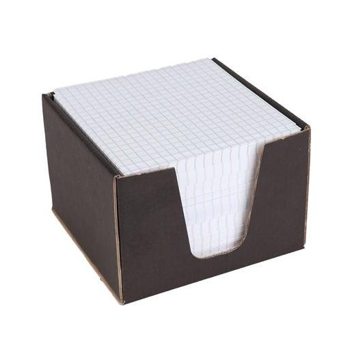 Kockatömb, 100x100 mm, adagolóval, kockás