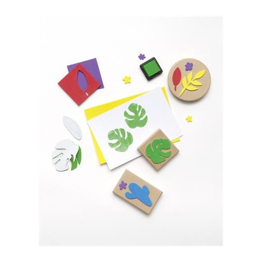 Moosgumi, öntapadó, 20x29 cm, 7 lap, FOLIA "Basic", 7 különböző szín