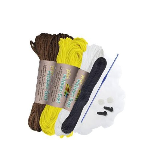 Mini horgolókészlet, FOLIA, oroszlán