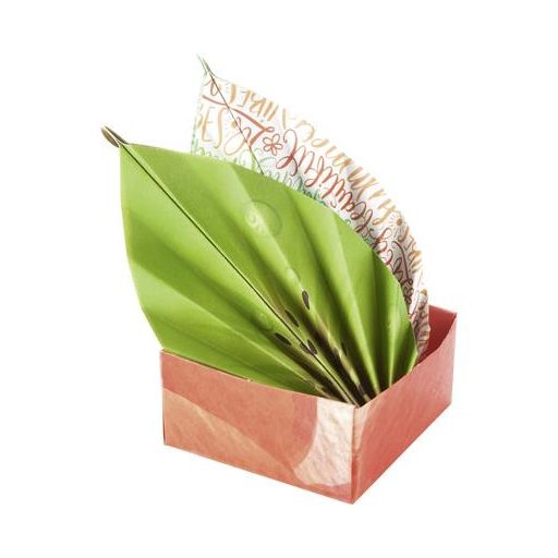 Origami papír, 15x15 cm, 80 g, 50 lap, FOLIA "Tropical", 10 különböző minta