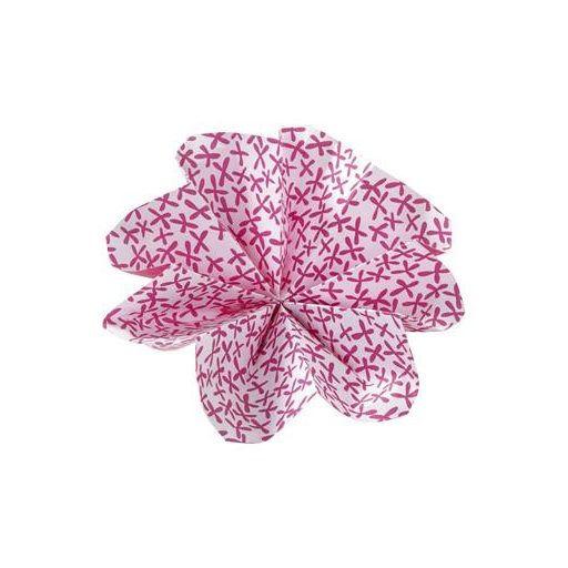 Origami papír, 15x15 cm, 80 g, 50 lap, FOLIA "Tropical", 10 különböző minta