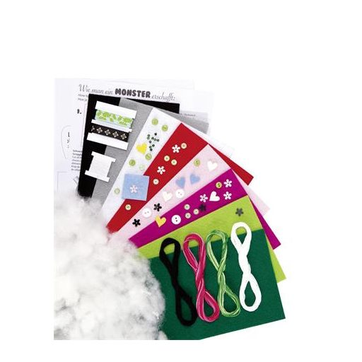 Kreatív filc varrókészlet, FOLIA "Mini Monster Friends"
