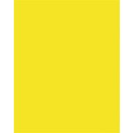   Dekorkarton, 2 oldalas, 50x70cm, 220 g, 10 lap, FOLIA, citromsárga