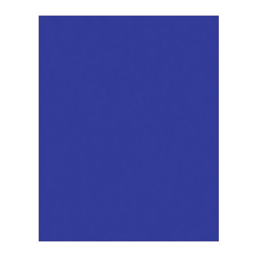 Dekorkarton, A4, 300 g, 50 lap, FOLIA, mélykék