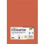 Dekorkarton, A4, 300 g, 50 lap, FOLIA, narancs
