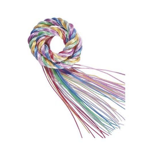 Kreatív drót, műanyag bevonatos, 100 cm, FOLIA "Metallic Mix", 50 különböző metál szín