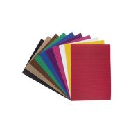 Hullámkarton, 35x50 cm, 10 lap, FOLIA, vegyes színek