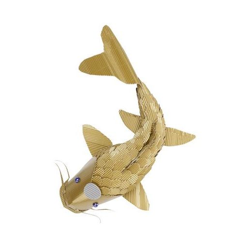 Hullámkarton, 25x35 cm, 10 lap, FOLIA, arany és ezüst vegyes színek