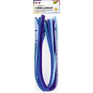   Zseníilia drót, 50 cm, FOLIA "Colour Tone Mix", 10 kék árnyalat