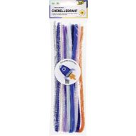   Zseníilia drót, 50 cm, FOLIA "Világűr", 10 különböző szín