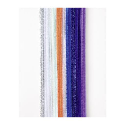 Zseníilia drót, 50 cm, FOLIA "Világűr", 10 különböző szín