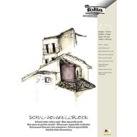 Akvarell tömb, A3, 150 g, 10 lap, durva, FOLIA