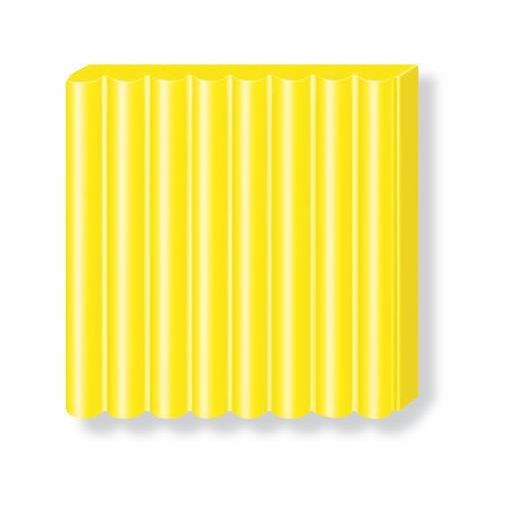 Gyurma, 57 g, égethető, FIMO "Soft", citromsárga