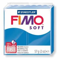   Gyurma, 57 g, égethető, FIMO "Soft", óceán kék