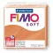 Gyurma, 57 g, égethető, FIMO "Soft", konyak