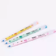   Golyóstoll, 0,3 mm, kupakos, FLEXOFFICE "Rowin", kék