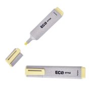   Szövegkiemelő, 1-4 mm, FLEXOFFICE "HL05 Eco Style", sárga