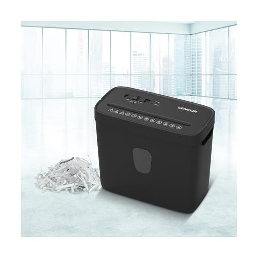 Iratmegsemmisítő, konfetti, 4 lap, SENCOR "SSK 362"