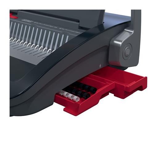 Spirálozógép, műanyag spirálkötéshez, manuális, 240 lap, GBC "CombBind CB20"