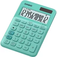   Számológép, asztali, 12 számjegy, CASIO, "MS 20 UC", zöld