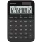 Számológép, asztali, 12 számjegy, CASIO, "MS 20 YC", fekete