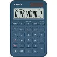   Számológép, asztali, 12 számjegy, CASIO, "MS 20 YC", kék