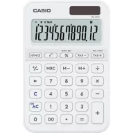   Számológép, asztali, 12 számjegy, CASIO, "MS 20 YC", fehér