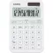 Számológép, asztali, 12 számjegy, CASIO, "MS 20 YC", fehér