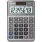 Számológép, asztali, 8 számjegy, CASIO "MS-80 F", szürke