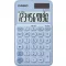 Zsebszámológép, 10 számjegy, CASIO "SL 310", világoskék