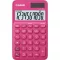 Zsebszámológép, 10 számjegy, CASIO "SL 310", rózsaszín