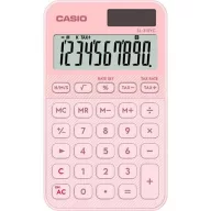   Zsebszámológép, 10 számjegy, CASIO "SL 310 YCK", rózsaszín