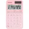 Zsebszámológép, 10 számjegy, CASIO "SL 310 YCK", rózsaszín