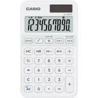   Zsebszámológép, 10 számjegy, CASIO "SL 310 YC", fehér