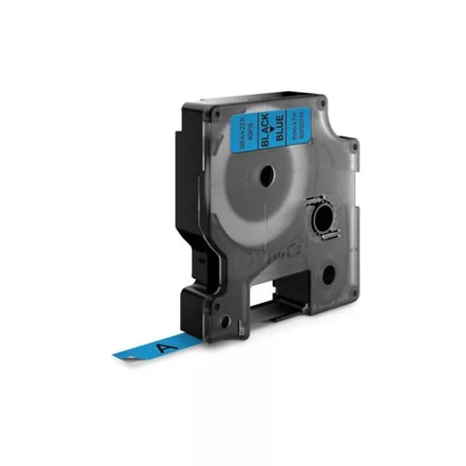 Feliratozógép szalag, 9 mm x 7 m, DYMO "D1", kék-fekete